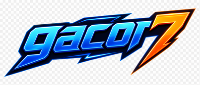 Logo gacor7 biru hijau